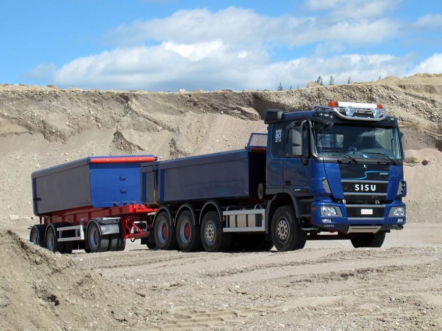  Sisu Polar 8x4 Tipper 2010 года  (фото 13 из 15)